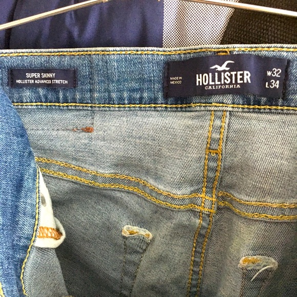 Men’s Hollister Jeans Advanced Stretch 32x34 - Picture 3 of 3